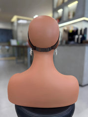 Grip Band Dark Brown - back view showing adjustable buckle
