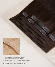 Invisible Clip-In Hair Extensions (22" / 220g)