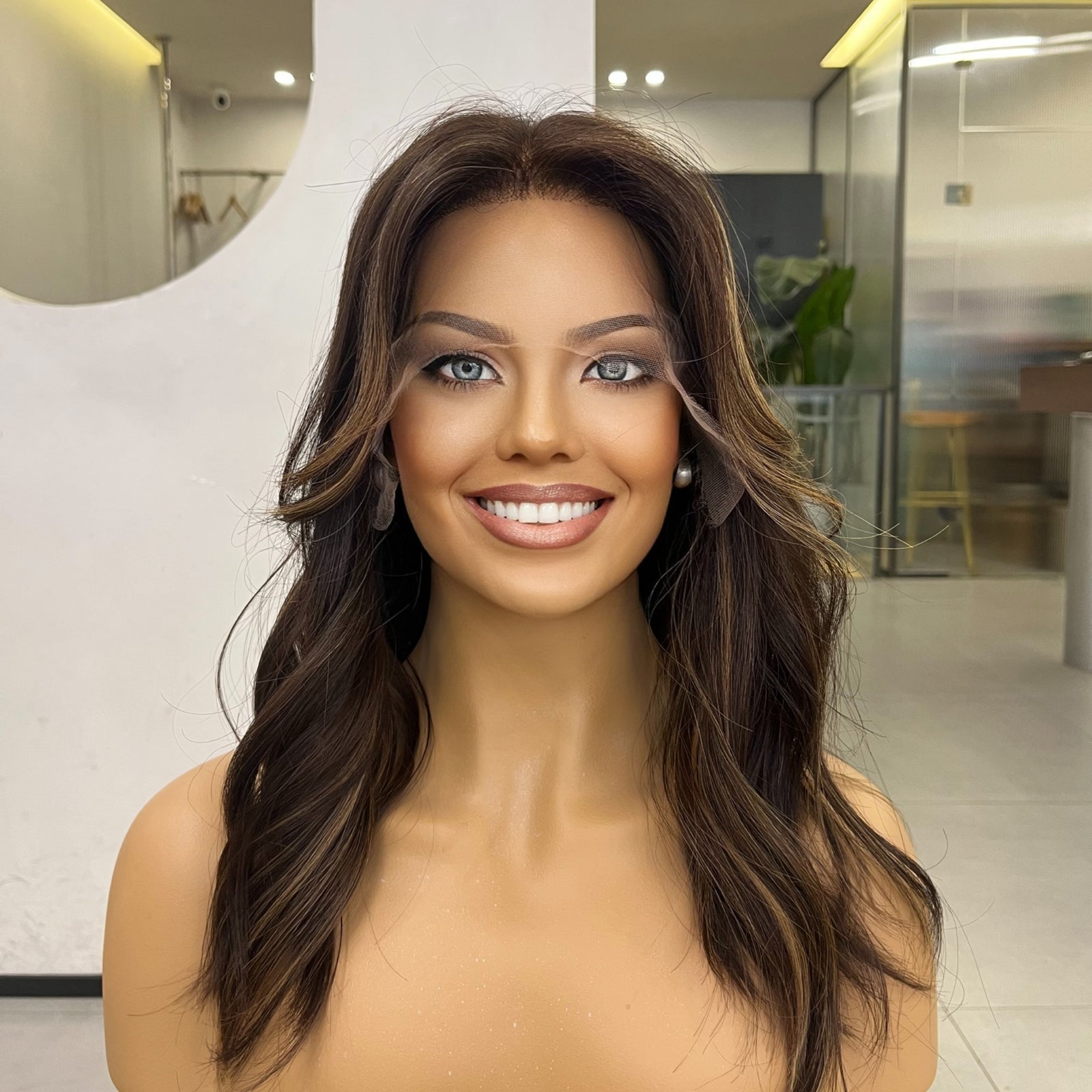 VELVA — Mongolian Virgin Hair Ponytail Lace Wig - PureDivineHair