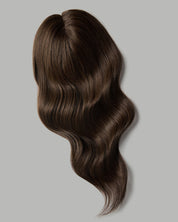 GRACE | WARM DARK BROWN | DOUBLE MONO TOPPER | 5"X6.5"