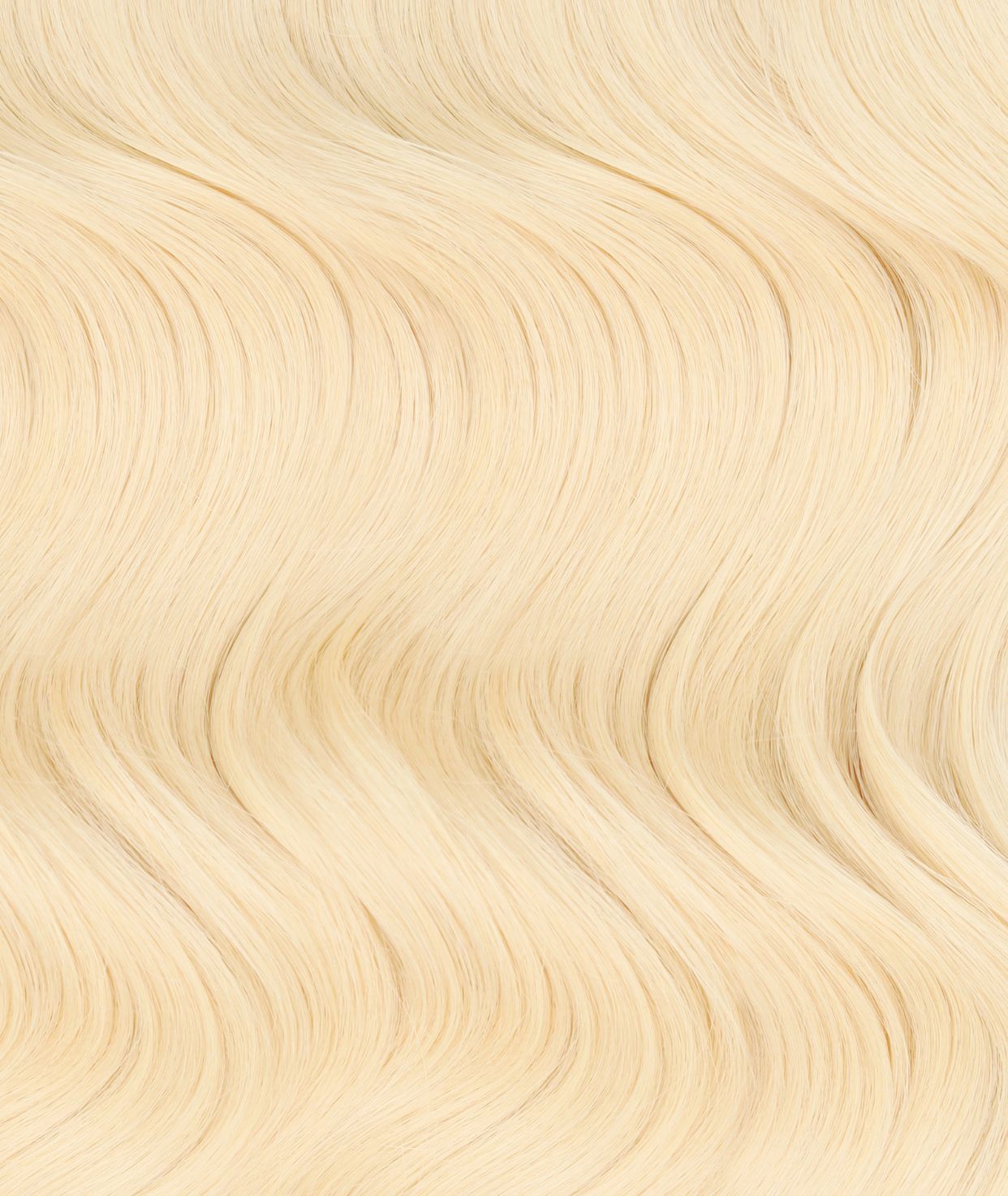 #613 Platinum Blonde Invisi Butterfly Weft™ Hair Extensions - PureDivineHair