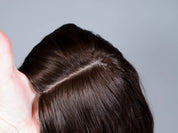JUNE European hair silk top parting detail