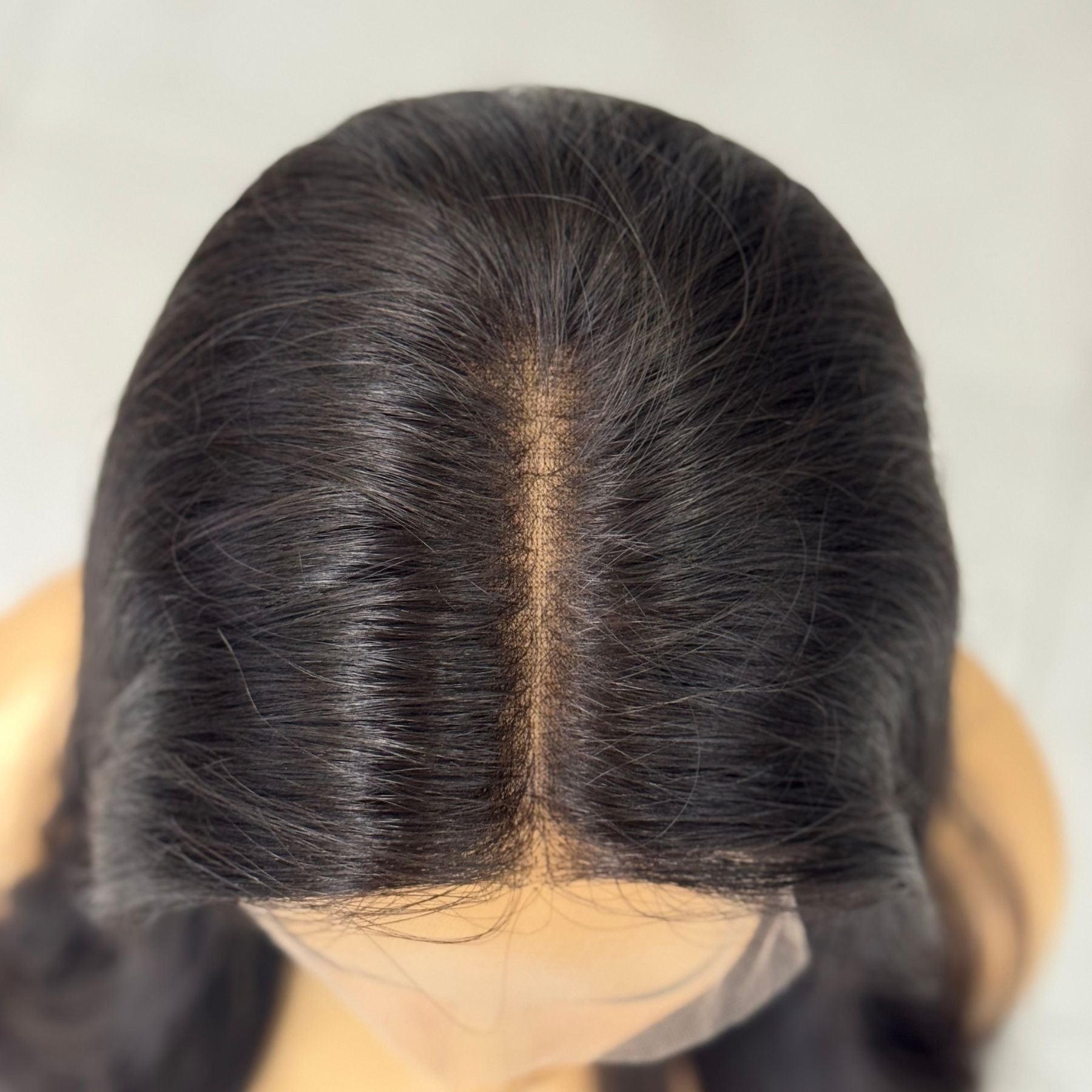 CELESTE | SWISS LACE TOP WIG - WARM DARK BROWN