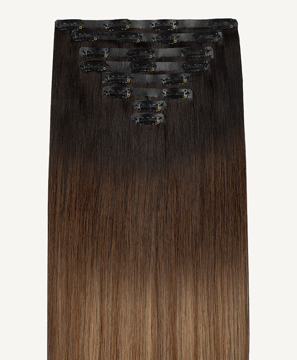18" Invisible Clip-In Hair Extensions (185g)