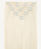 18" Invisible Clip-In Hair Extensions (185g)